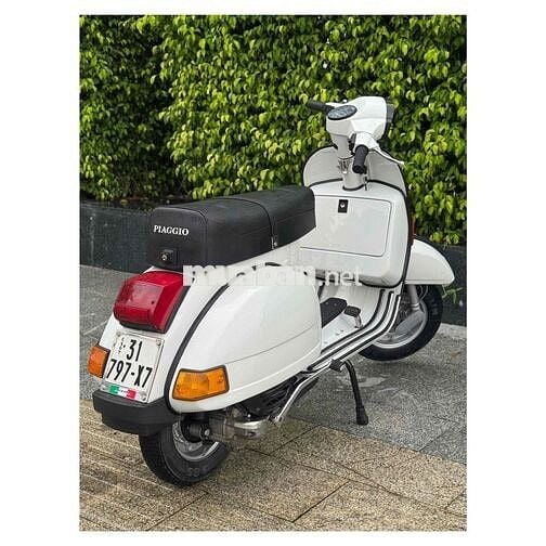 Vespa cổ Px150E 1995 sơn mới, có đề, pha nhớt auto