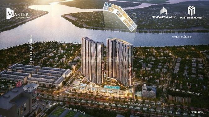 Duy nhất Căn 1 PN+ Masteri Đà Nẵng, tầng cao, giá tốt nhất thị trường