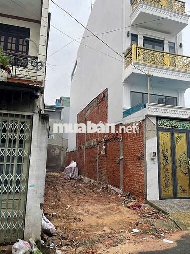 Lô đất đẹp 4m x 25m. Mặt tiền Đường Trung Mỹ Tây 2A Ngay Chợ TCH