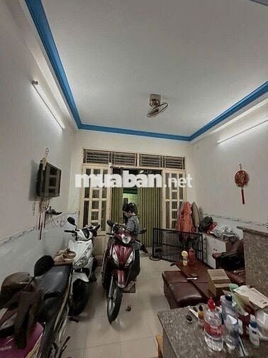 NHÀ 3 TẦNG, DT (4X10)M2, HẺM XE HƠI, NGAY NGÃ TƯ BỐN XÃ, 4,8 TỶ CÒN TL