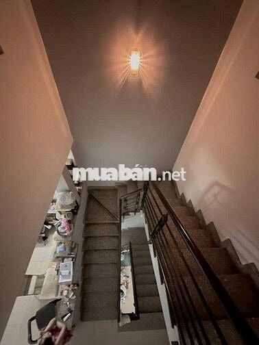 NHÀ 3 TẦNG, DT (4X10)M2, HẺM XE HƠI, NGAY NGÃ TƯ BỐN XÃ, 4,8 TỶ CÒN TL