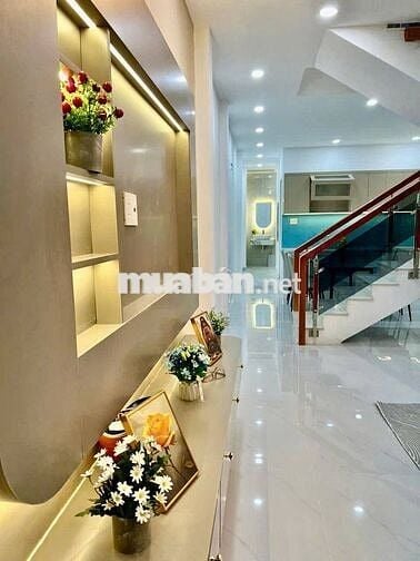Nhà 2 Lầu Mới Đúc Kiên Cố Hẻm Đẹp Đường Trần Thị Năm Q12