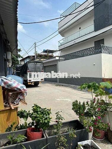 Nhà bán Tây lân 4x18m 3 lầu đúc 2 mặt tiền Hẻm 8m thông giá 5ty150