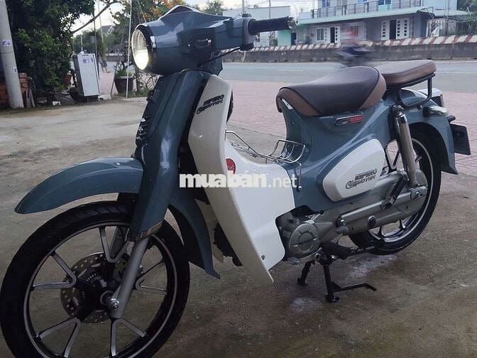Cub 50cc 2022 khóa Smartkey xanh mới 95%