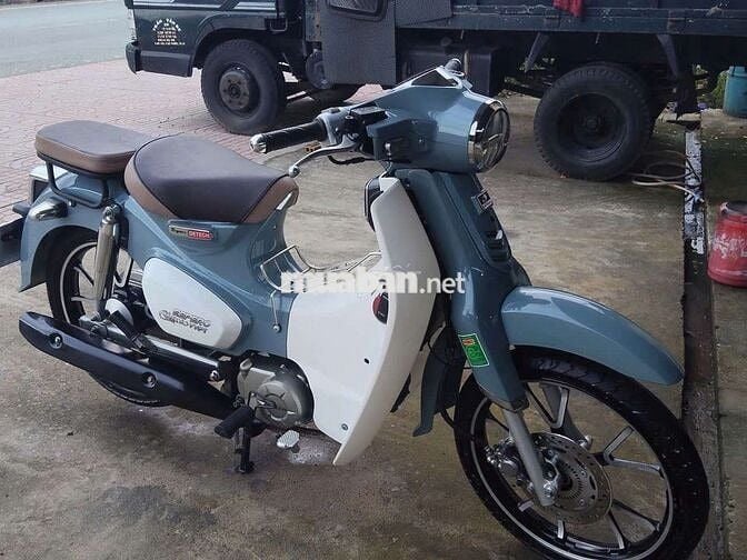 Cub 50cc 2022 khóa Smartkey xanh mới 95%