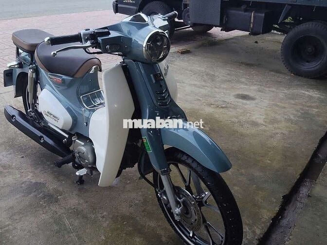 Cub 50cc 2022 khóa Smartkey xanh mới 95%
