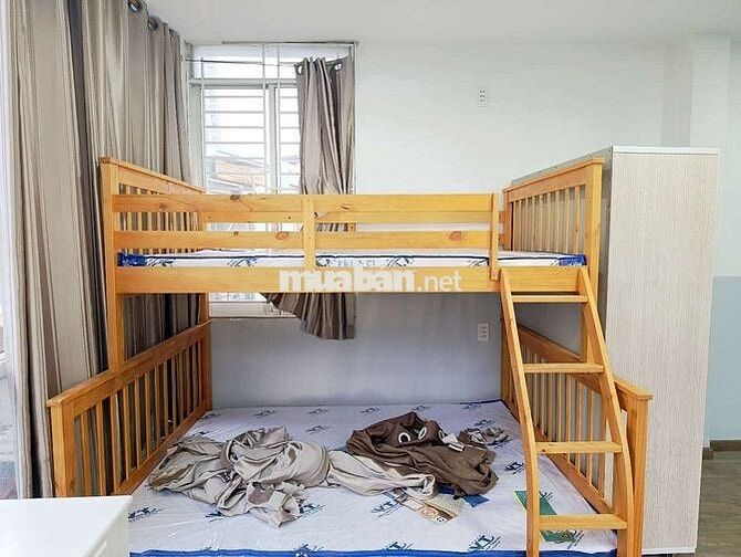 STUDIO CỬA SỔ KÍNH LỚN - FULL NỘI THẤT GẦN HUTECH, METRO VĂN THÁNH