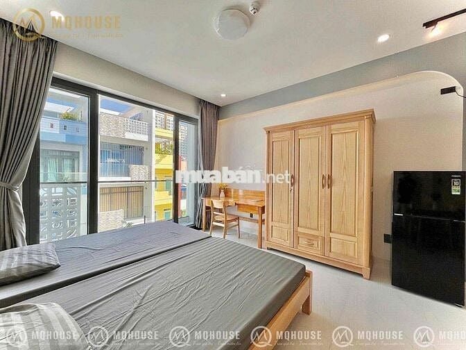 CHDV full nội thất studio, 1pn ban công máy giặt riêng cực thoáng