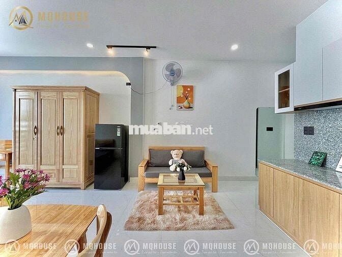 CHDV full nội thất studio, 1pn ban công máy giặt riêng cực thoáng