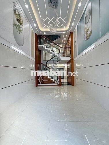 Giá chỉ:8 tỷ. Nhà mới ở ngay Gò Xoài, Lê Văn Quới. 5 tầng. 72m2. 5Pn