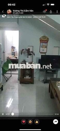 🌺Cần bán nhà cũ tiện XD lại Nguyễn quý yêm - An lạc . DT : 4,4m*12m