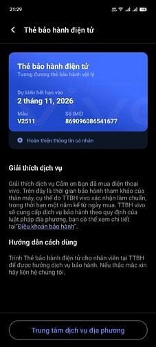 Cần Bán Vivo V60 Chính hãng FullBox