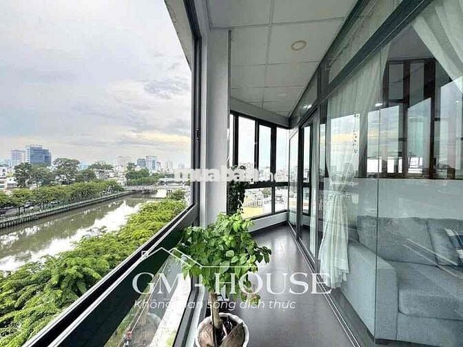 🌹CHO THUÊ CĂN HỘ 1PN VIEW BỜ KÈ TRƯỜNG SA FULL_NỘI THẤT QUA QUẬN 1 5p