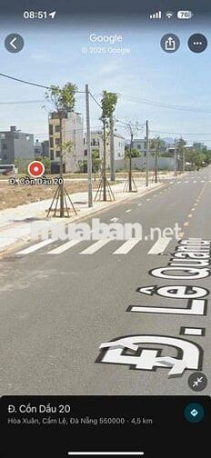 Bán lô đất nền khu Cồn Dầu giá cực tốt