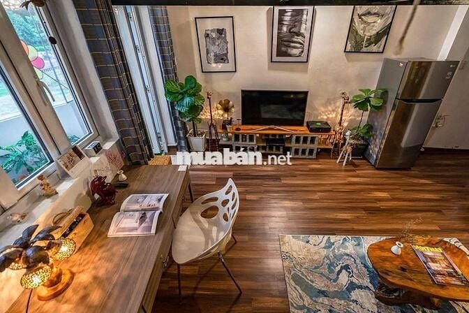 DUPLEX GÁC BAN CÔNG TONE TÂY📍Võ Thị Sáu, Q1 gần Công viên Lê Văn Tám