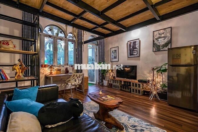 DUPLEX GÁC BAN CÔNG TONE TÂY📍Võ Thị Sáu, Q1 gần Công viên Lê Văn Tám