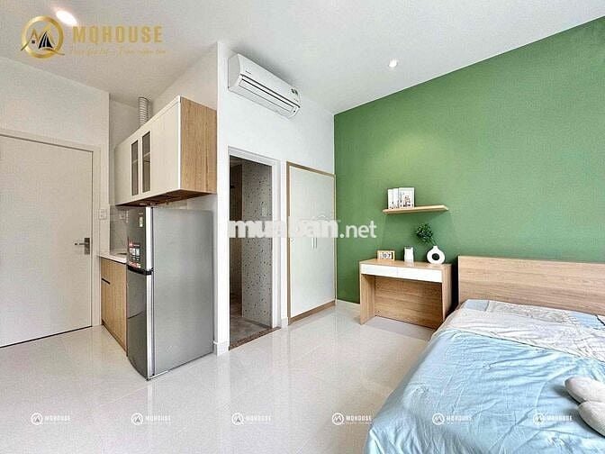 Studio ban công, máy hút mùi, full NT mới ngay ETown Cộng Hoà, ga T3