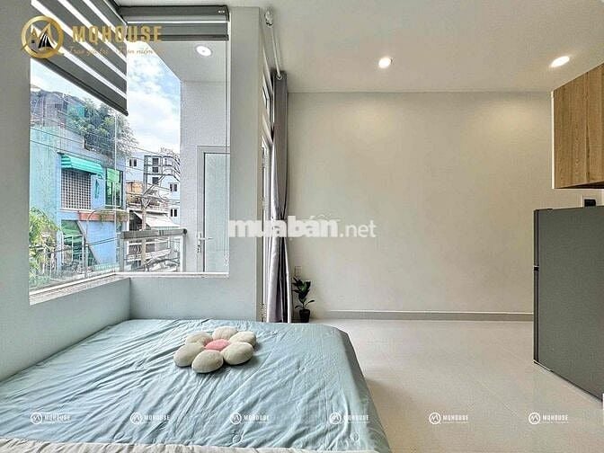 Studio ban công, máy hút mùi, full NT mới ngay ETown Cộng Hoà, ga T3