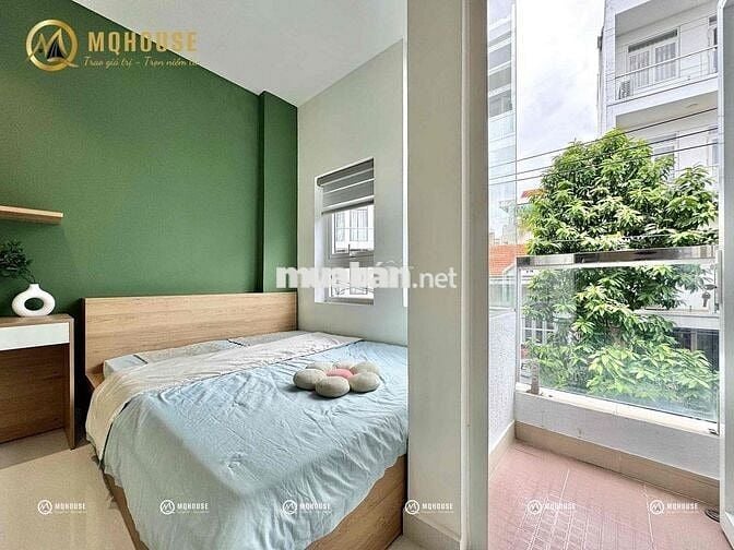 Studio ban công, máy hút mùi, full NT mới ngay ETown Cộng Hoà, ga T3