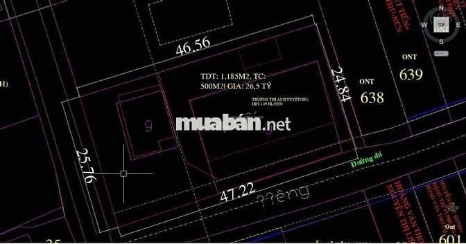 1185m2 xưởng mặt tiền Hà Duy Phiên bán 26 tỷ