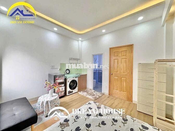 CĂN HỘ STUDIO MỚI XÂY CỬA SỔ THOÁNG MÁT ĐẦY ĐỦ NỘI THẤT AN NINH CAO