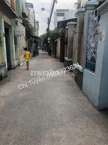Cho thuê nhà XVNT hẻm xe hơi (gần chợ Thị Nghè)