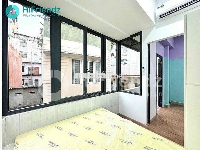 Cho Thuê 2PN 1PK 45m2 Balcon Lớn Ngay Cao Thắng Viettel VX Dân Chủ Q10
