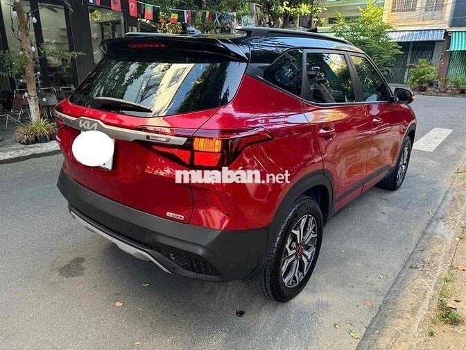 Kia Seltos 1.4 Deluxe 2022 màu đỏ 5v6