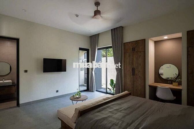 CHO THUÊ CĂN HỘ VILLA SÂN VƯỜN VIEW SÔNG – KHU BIỆT THỰ TIAMO TDM