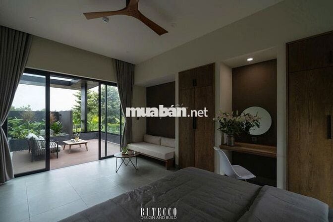CHO THUÊ CĂN HỘ VILLA SÂN VƯỜN VIEW SÔNG – KHU BIỆT THỰ TIAMO TDM