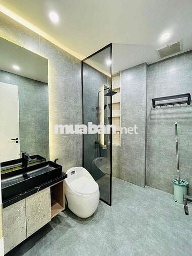 Cho thuê nhà mới FULL NỘI THẤT tại khu đồng bộ cao cấp, hẻm xe hơi