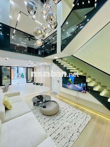 Cho thuê nhà mới FULL NỘI THẤT tại khu đồng bộ cao cấp, hẻm xe hơi