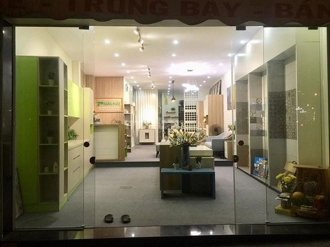 Cho thuê mặt bằng tầng 1 + 2 – Nhà hiện đại thang máy (cầu Kim Đồng)