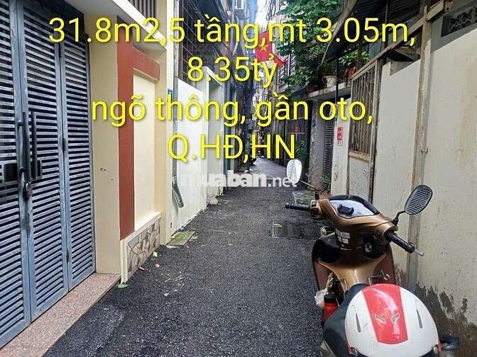 chính chủ cần bán phân khúc nhà phố hà đông hà nội