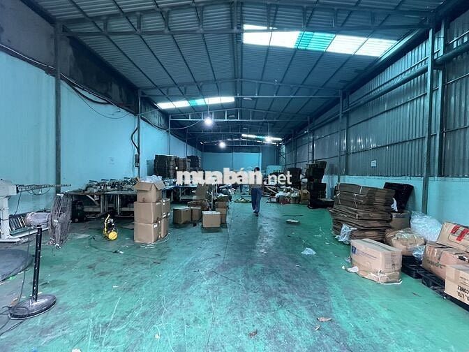 CHO THUÊ XƯỞNG 300M2 KHU CHỢ THÔNG DỤNG AN PHÚ CÓ ĐIỆN 3 PHA