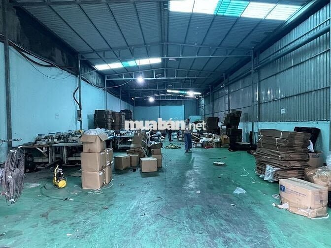 CHO THUÊ XƯỞNG 300M2 KHU CHỢ THÔNG DỤNG AN PHÚ CÓ ĐIỆN 3 PHA