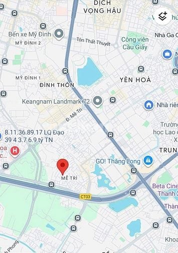 Đất Đình Thôn, Nam Từ Liêm lô góc,ngõ thông,ô tô 52m2,sổ đẹp hơn 9 tỷ