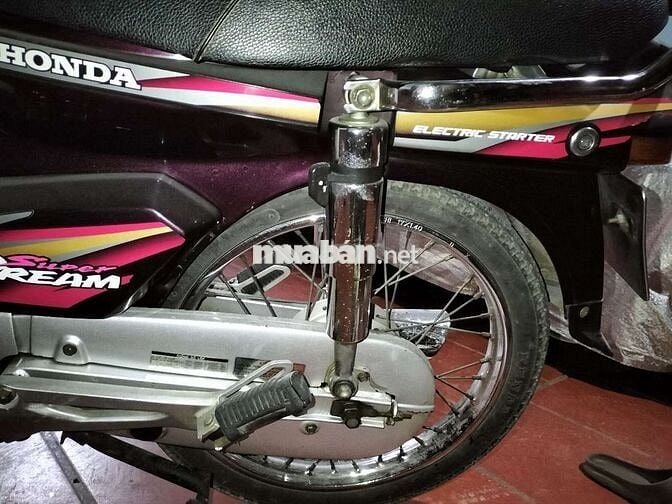 Xe máy Honda Dream màu Tím Trắng, máy zin