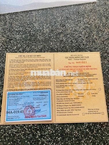 mazda 323 đời 1998 , 1.6 số sàn.