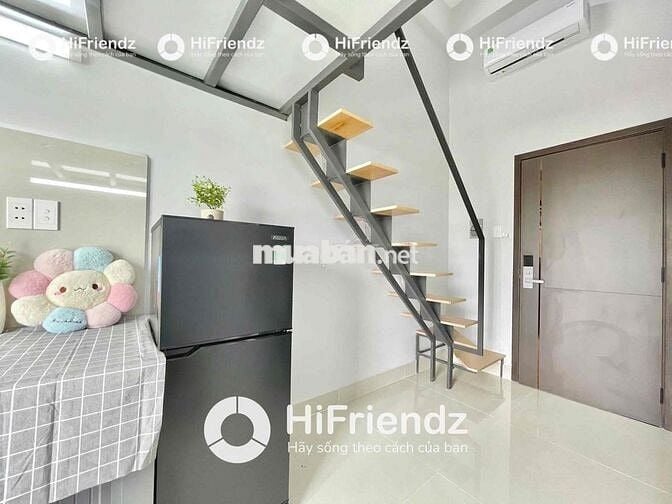 DUPLEX BAN CÔNG MỚI XÂY - FULL NỘI THẤT - GẦN CTY POUYUEN