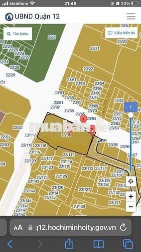 BÁN ĐẤT MẶT TIỀN SẴN SỔ FULL TIỆN ÍCH TRUNG TÂM TÂN THỚI NHẤT-Q12