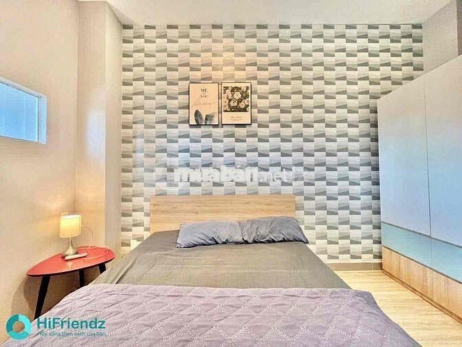 CĂN HỘ 1 PHÒNG NGỦ RỘNG 45m2 BAN CÔNG LỚN GẦN KHU HÀNG XANH, Q1