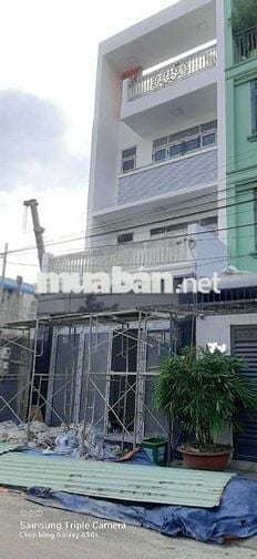 Nhà 1 trệt 3 lầu sân thượng mới 100%đường 6B KDC vĩnh lộc BHH B