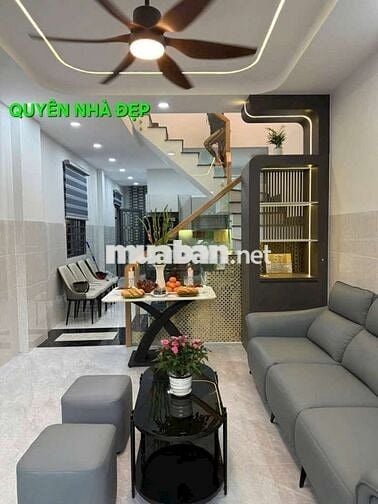 SIÊU PHẨM NHÀ PHỐ 2 TẦNG NGAY CHỢ MỚI HOÀN THIỆN - FULL NỘI THẤT