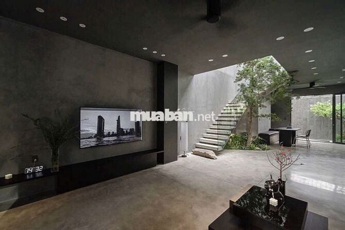 BIỆT THỰ ĐẸP DT 5*25, TRỆT LẦU, 2PN RỘNG, SÂN XE HƠI 7 CHỖ