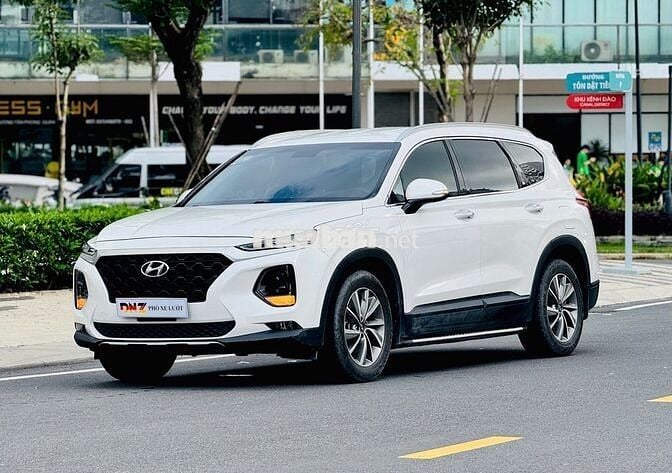 Hyundai Santafe 2021 Dầu Trắng 74.000 km