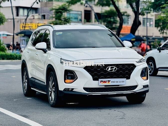 Hyundai Santafe 2021 Dầu Trắng 74.000 km