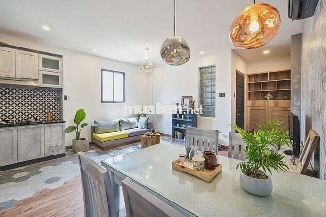 CĂN HỘ 1 PHÒNG NGỦ CAO CẤP_NGAY SÂN BAY_BAN CÔNG THOÁNG MÁT