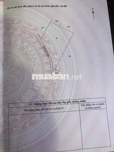 Cần tiền cho con du học, cần bán gấp đất Bến Lức- Long An