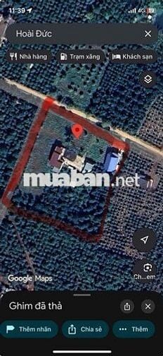 đất sổ hồng nhà ở đầy đủ dọn vô là ở